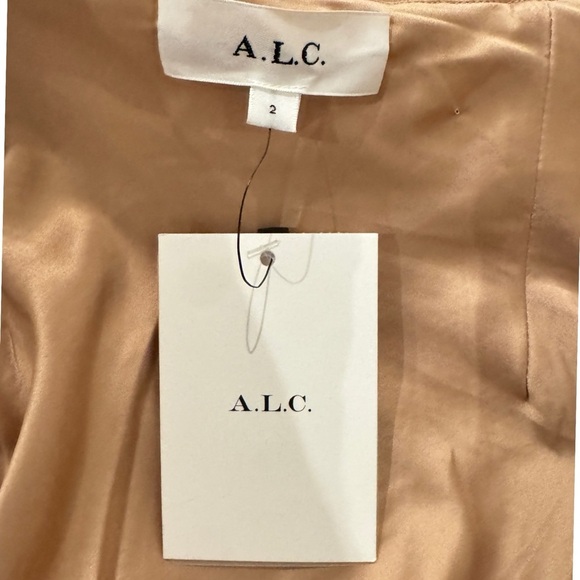 A.L.C. Gisele Corset Sequin Sleeveless Slip Midaxi Empire Open Back Midi Dress - Picture 14 of 16